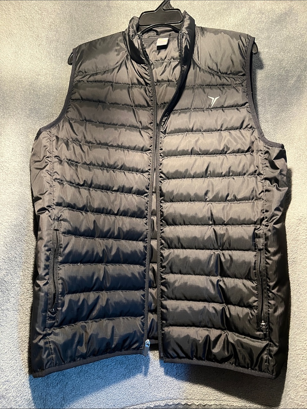 Old Navy Black Quilted Puffer Vest